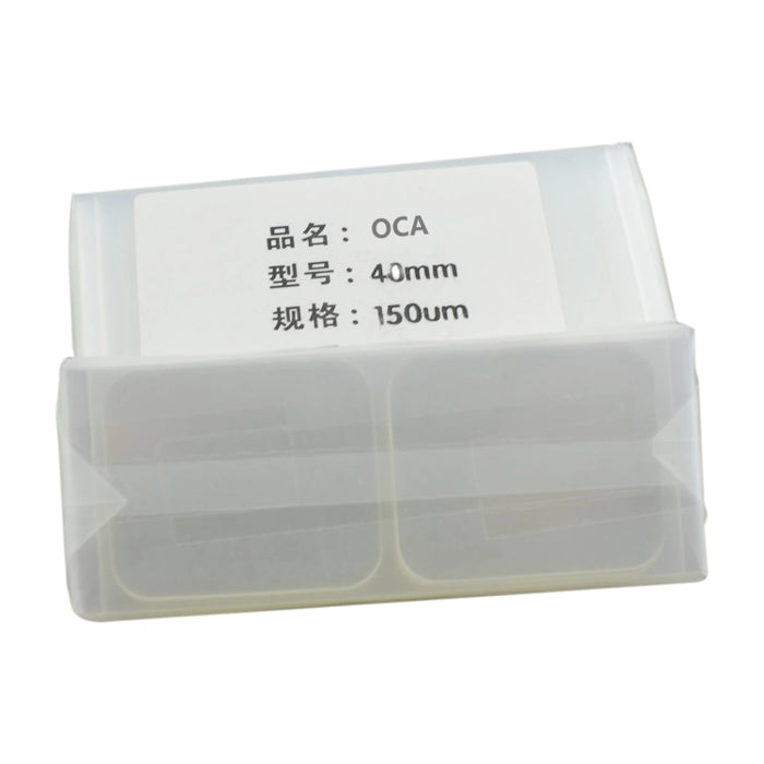 Adhesivo ópticamente transparente OCA de 50 piezas para Apple Watch Series 4/5/6 40 mm, For Watch Series 4 / 5 / 6 40MM