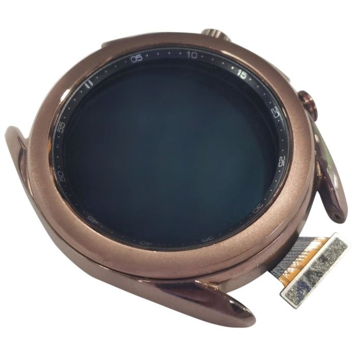 Montaje completo de pantalla LCD y digitalizador con marco para Samsung Galaxy Watch3 SM-R850/R855