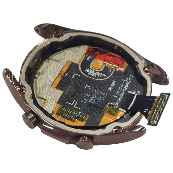 Montaje completo de pantalla LCD y digitalizador con marco para Samsung Galaxy Watch3 SM-R850/R855