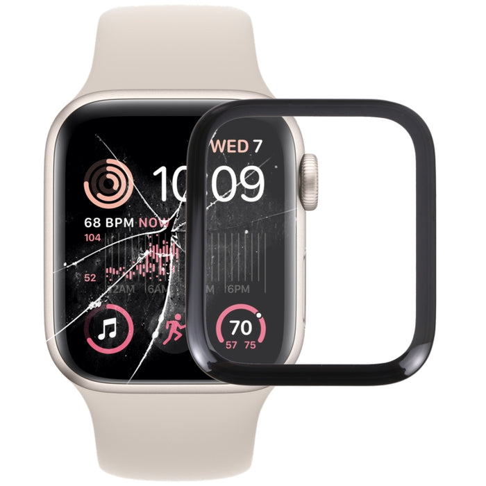 Lente de Cristal Exterior de Pantalla Frontal para Apple Watch SE 2022 44mm, For Apple Watch SE 2022 44mm
