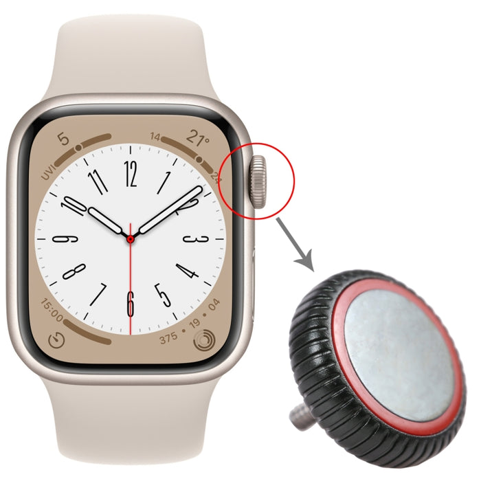 Reemplazo de tuerca de corona de reloj para Apple Watch Series 8 (LTE), For Apple Watch Series 8 (LTE)