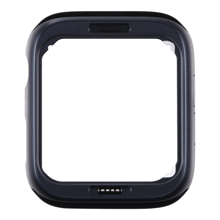 Para Apple Watch Series SE 2022 Placa de bisel de marco medio de acero inoxidable de 44 mm, For Apple Watch Series SE 2022 44mm