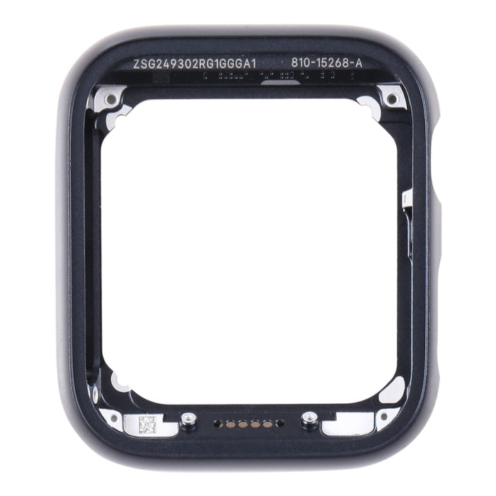 Para Apple Watch Series SE 2022 Placa de bisel de marco medio de acero inoxidable de 44 mm, For Apple Watch Series SE 2022 44mm