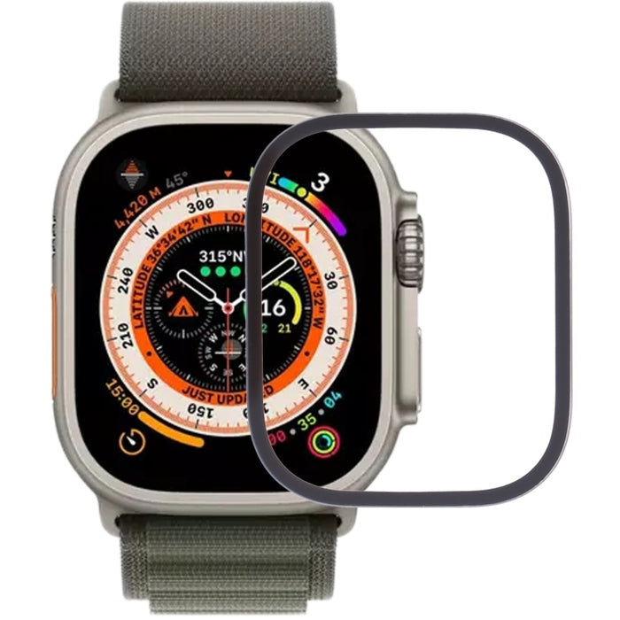 Lente de cristal exterior de pantalla frontal para Apple Watch Ultra 49 mm, For Apple Watch Ultra 49mm