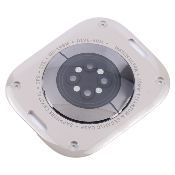 Para Apple Watch Series Ultra 1/2 49 mm Cubierta de vidrio de carcasa trasera, For Apple Watch Series Ultra 1/ 2 49mm