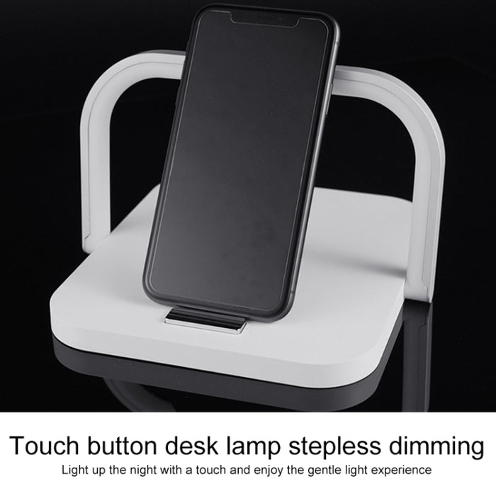 Lámpara de escritorio LED táctil con cargador inalámbrico portátil XM9902