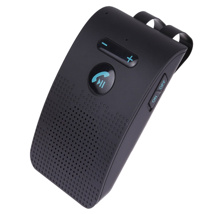 SP09 Multipunto Inalámbrico Bluetooth V4.2 Kit Manos Libres para Coche Altavoz Altavoz, Soporte Lectura de Voz y Sensor de Vibración
