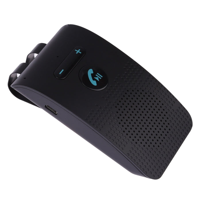 SP09 Multipunto Inalámbrico Bluetooth V4.2 Kit Manos Libres para Coche Altavoz Altavoz, Soporte Lectura de Voz y Sensor de Vibración