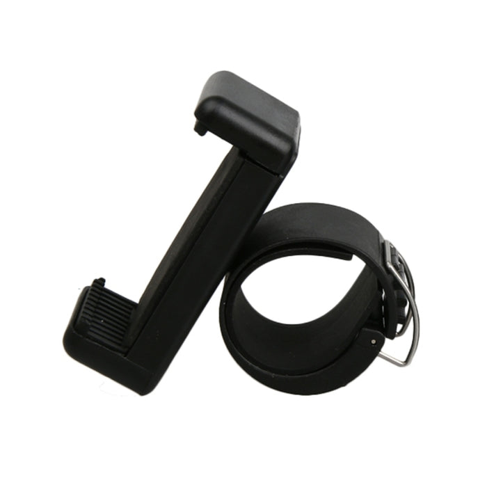 Soporte de clip para teléfono móvil para monopié selfie portátil GoPro, SJCAM y Xiaoyi, diámetro del puerto de clip de excavación: 2,6 cm-3 cm