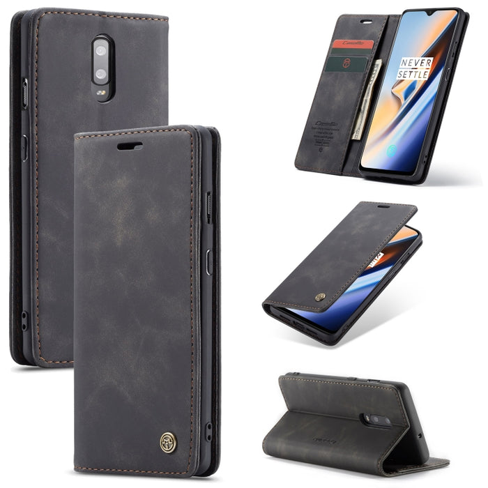 CaseMe-013 Estuche de cuero con tapa horizontal multifuncional desmontable con ranura para tarjeta y soporte y billetera con cremallera y marco de fotos, For Galaxy M10, For Galaxy M20, For Galaxy S10 5G, For Huawei P20, For Huawei P20 Lite, For Xiaomi...
