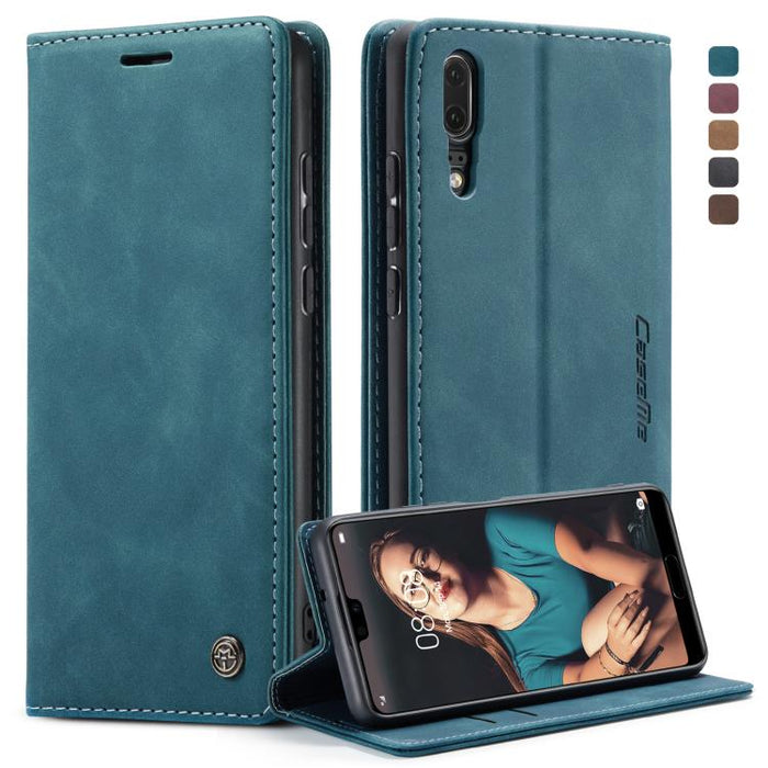 CaseMe-013 Estuche de cuero con tapa horizontal multifuncional desmontable con ranura para tarjeta y soporte y billetera con cremallera y marco de fotos, For Galaxy M10, For Galaxy M20, For Galaxy S10 5G, For Huawei P20, For Huawei P20 Lite, For Xiaomi...