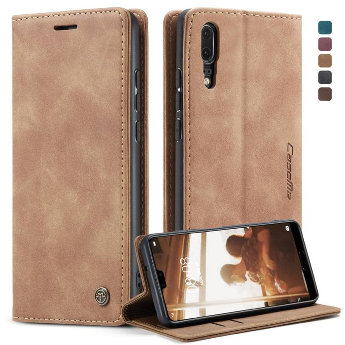 CaseMe-013 Estuche de cuero con tapa horizontal multifuncional desmontable con ranura para tarjeta y soporte y billetera con cremallera y marco de fotos, For Galaxy M10, For Galaxy M20, For Galaxy S10 5G, For Huawei P20, For Huawei P20 Lite, For Xiaomi...