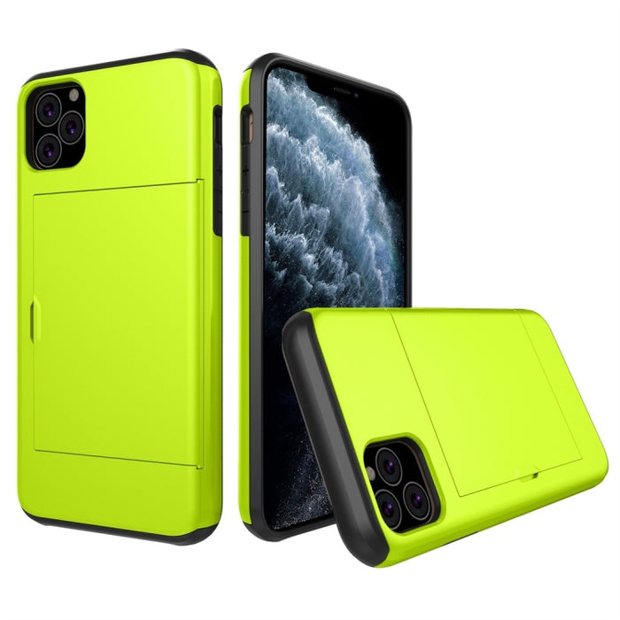 Estuche protector de armadura resistente a prueba de golpes con ranura para tarjeta