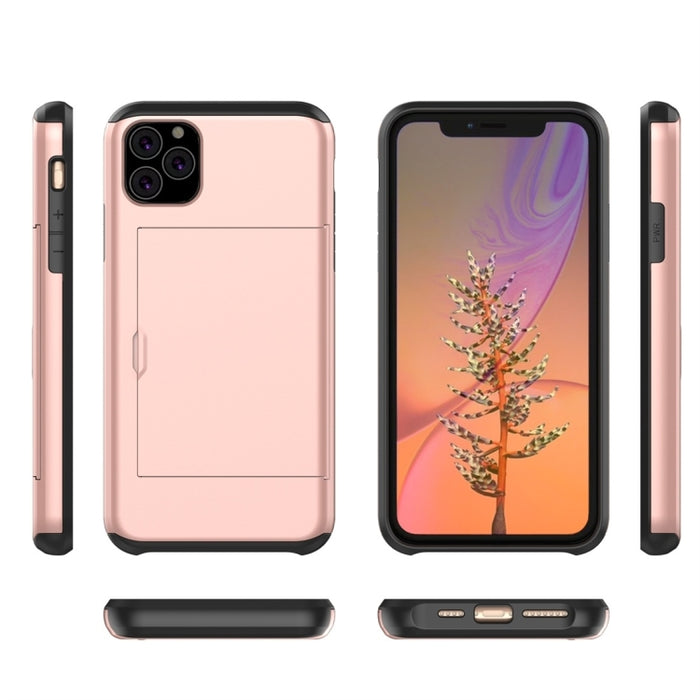 Estuche protector de armadura resistente a prueba de golpes con ranura para tarjeta