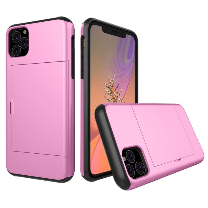 Estuche protector de armadura resistente a prueba de golpes con ranura para tarjeta