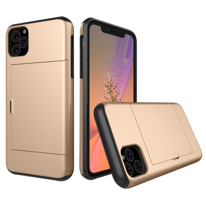 Estuche protector de armadura resistente a prueba de golpes con ranura para tarjeta