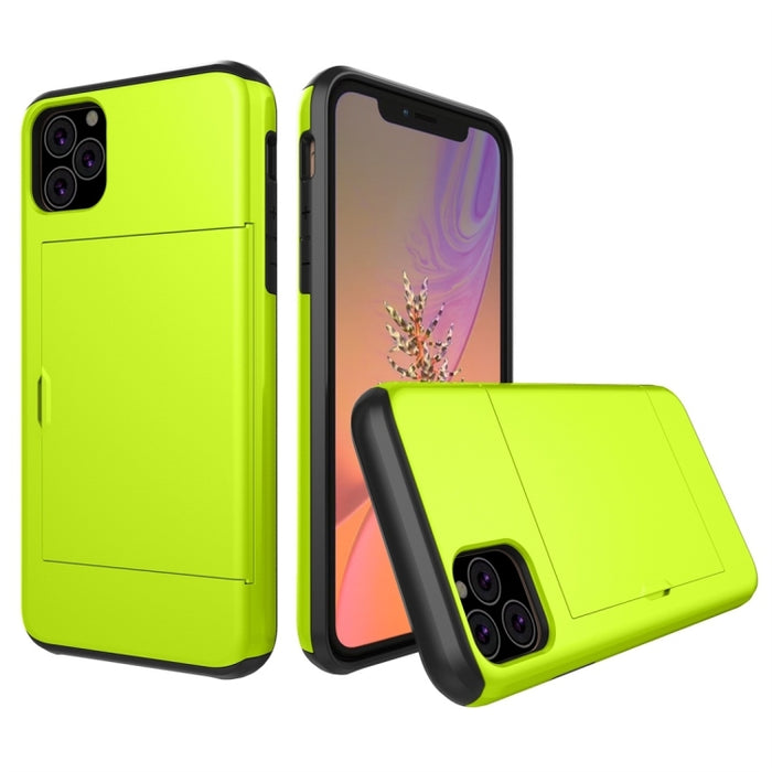 Estuche protector de armadura resistente a prueba de golpes con ranura para tarjeta