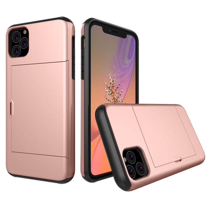 Estuche protector de armadura resistente a prueba de golpes con ranura para tarjeta