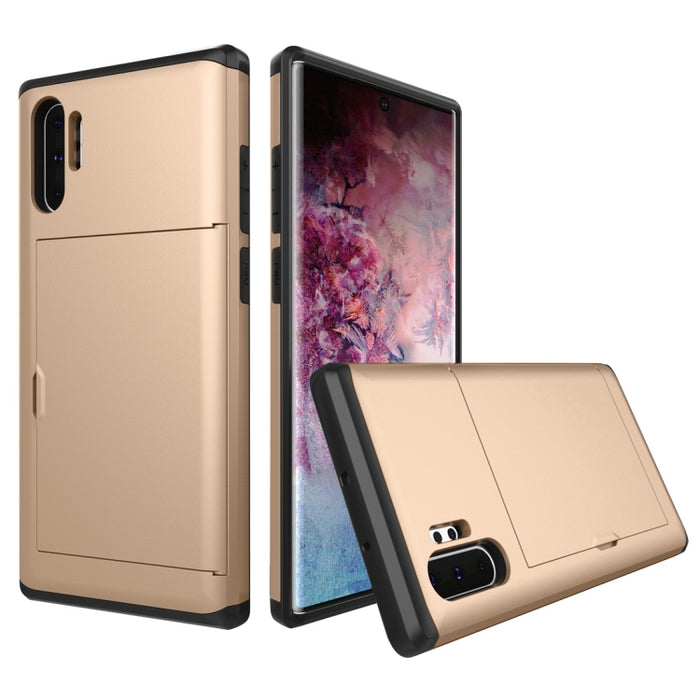 Estuche protector de armadura resistente a prueba de golpes con ranura para tarjeta