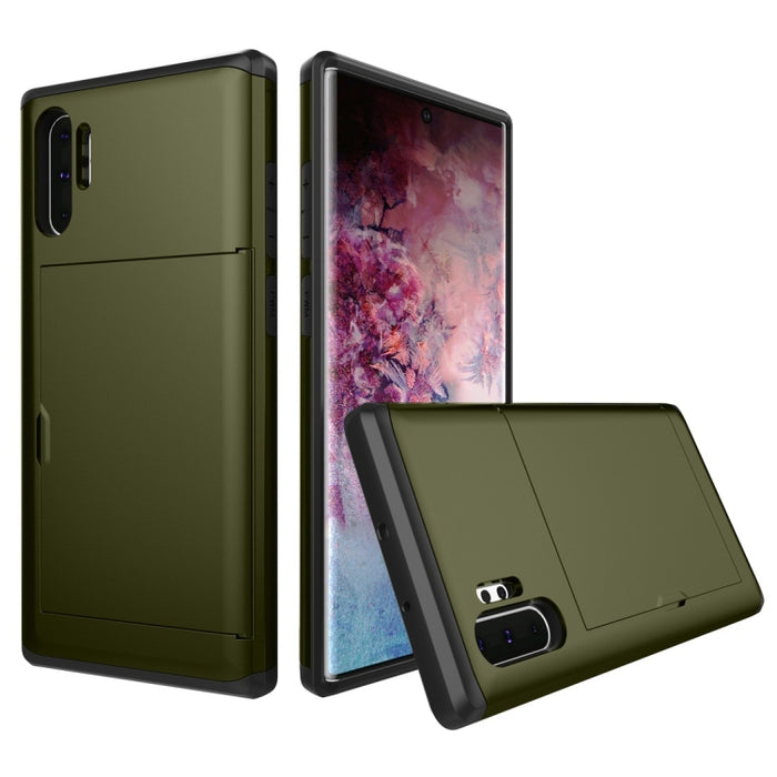 Estuche protector de armadura resistente a prueba de golpes con ranura para tarjeta