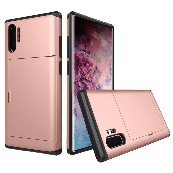 Estuche protector de armadura resistente a prueba de golpes con ranura para tarjeta