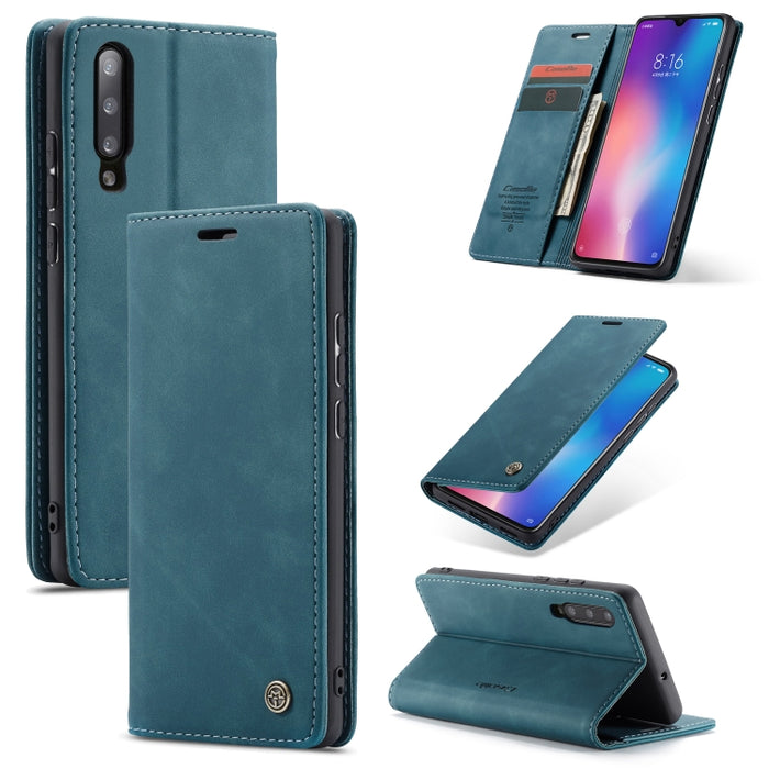 CaseMe-013 Estuche de cuero con tapa horizontal esmerilado retro multifuncional con ranura para tarjeta y soporte y billetera, For OnePlus 7, For OnePlus 7 Pro, For Xiaomi Mi 9, For Xiaomi Mi 9T Pro / Redmi K20 Pro / Xiaomi Mi 9T / Redmi K20           ...