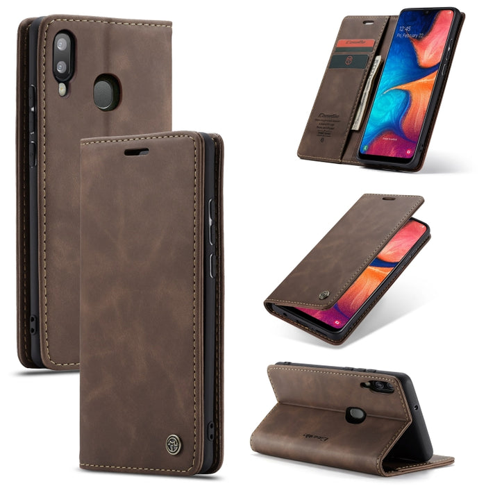 CaseMe-013 Estuche de cuero con tapa horizontal esmerilado retro multifuncional con ranura para tarjeta y soporte y billetera, For OnePlus 7, For OnePlus 7 Pro, For Xiaomi Mi 9, For Xiaomi Mi 9T Pro / Redmi K20 Pro / Xiaomi Mi 9T / Redmi K20           ...