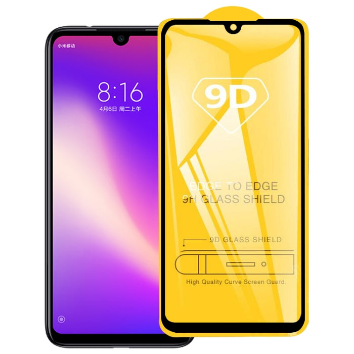 Película de vidrio templado de pantalla completa con pegamento completo 9D, For Xiaomi Mi 9 (1 PC), For Xiaomi Mi 8 (1 PC), For Xiaomi Mi 9 SE (1 PC), For Xiaomi Mi 9X (1 PC), For Xiaomi Redmi Note 7 (1 PC), For Xiaomi Redmi Y3 (1 PC)                  ...