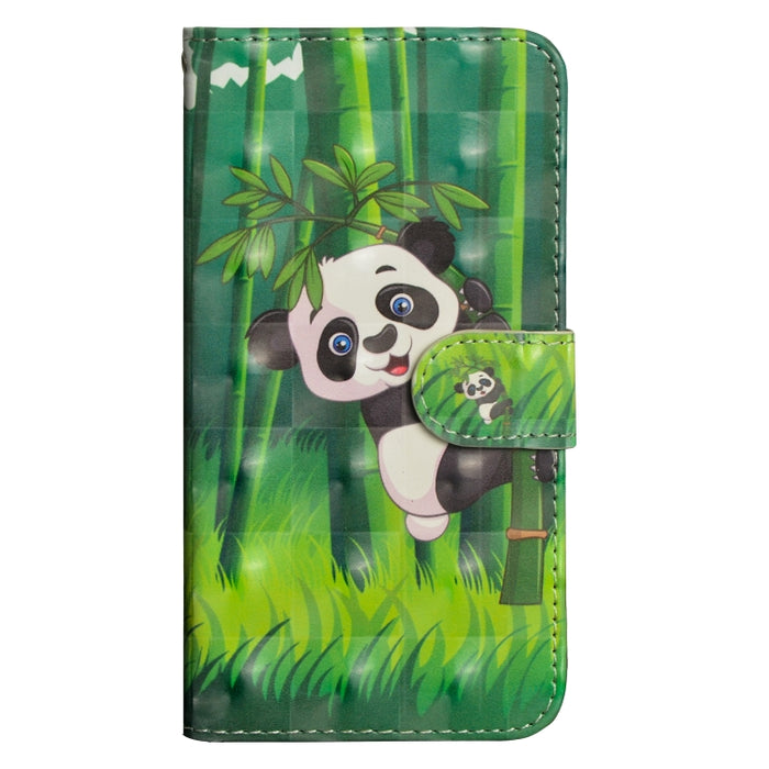 Patrón de pintura 3D Flip horizontal TPU + Funda de cuero PU con soporte y ranuras para tarjetas y billetera, For iPhone 6 Plus / 6s Plus, For iPhone 6 / 6s, For iPhone 7 Plus, For iPhone SE 2022 / SE 2020 / 8 / 7, For iPhone 8 Plus, For iPhone XS / X ...