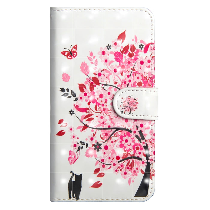 Patrón de pintura 3D Flip horizontal TPU + Funda de cuero PU con soporte y ranuras para tarjetas y billetera, For iPhone 6 Plus / 6s Plus, For iPhone 6 / 6s, For iPhone 7 Plus, For iPhone SE 2022 / SE 2020 / 8 / 7, For iPhone 8 Plus, For iPhone XS / X ...