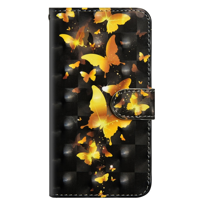 Patrón de pintura 3D Flip horizontal TPU + Funda de cuero PU con soporte y ranuras para tarjetas y billetera, For iPhone 6 Plus / 6s Plus, For iPhone 6 / 6s, For iPhone 7 Plus, For iPhone SE 2022 / SE 2020 / 8 / 7, For iPhone 8 Plus, For iPhone XS / X ...