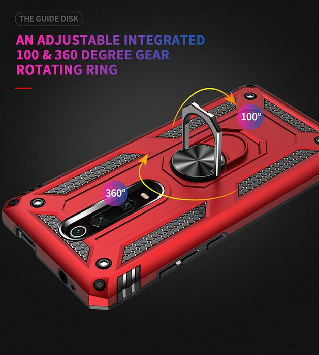 Funda protectora Armor a prueba de golpes TPU + PC con soporte de rotación de 360 grados para, For Huawei Mate 20 Pro, For Xiaomi Redmi K20