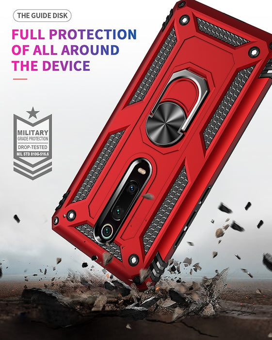 Funda protectora Armor a prueba de golpes TPU + PC con soporte de rotación de 360 grados para, For Huawei Mate 20 Pro, For Xiaomi Redmi K20