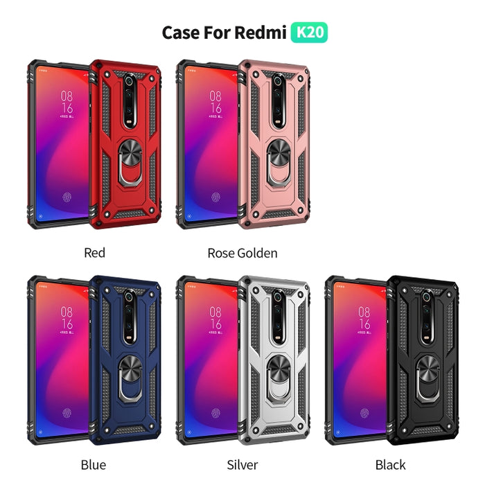 Funda protectora Armor a prueba de golpes TPU + PC con soporte de rotación de 360 grados para, For Huawei Mate 20 Pro, For Xiaomi Redmi K20