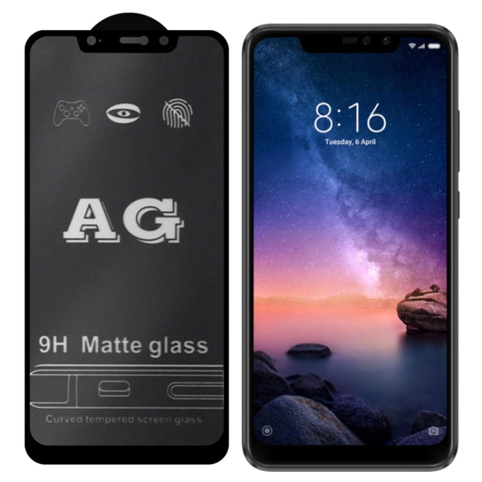 Vidrio templado de cubierta completa esmerilado mate AG, For Xiaomi Mi 6X / A2, For Xiaomi Mi 8, For Xiaomi Redmi 5, For Xiaomi Redmi 6 Pro / MI A2 lite, For Xiaomi Redmi Note 5 Pro, For Xiaomi Redmi 7, For Xiaomi Redmi Note 7 Pro, For Xiaomi Redmi Not...