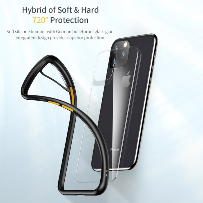 Funda protectora de TPU + PC a prueba de golpes ROCK Guard Pro Series, For iPhone 11, For iPhone 11 Pro Max