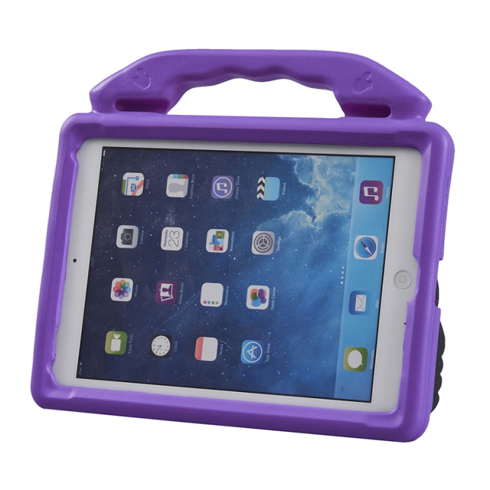 Estuche de parachoques de EVA a prueba de golpes con manija y soporte para iPad 9.7
