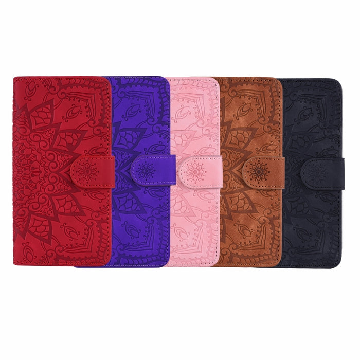 Estuche de cuero en relieve con diseño plegable doble con patrón de becerro con billetera y soporte y ranuras para tarjetas, for Xiaomi Redmi 7A, for Xiaomi Redmi Note 6 / Note 6 Pro, for Xiaomi Redmi 6 / 6A, for Xiaomi Redmi K20 / K20 Pro             ...