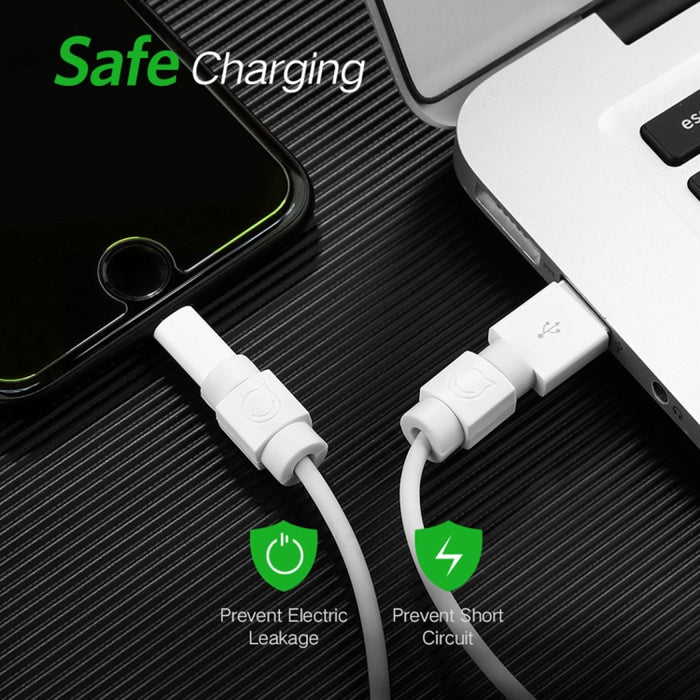 Protector de cable de datos antirrotura UGREEN LP127 de 6 piezas para todos los cables de datos originales de Apple