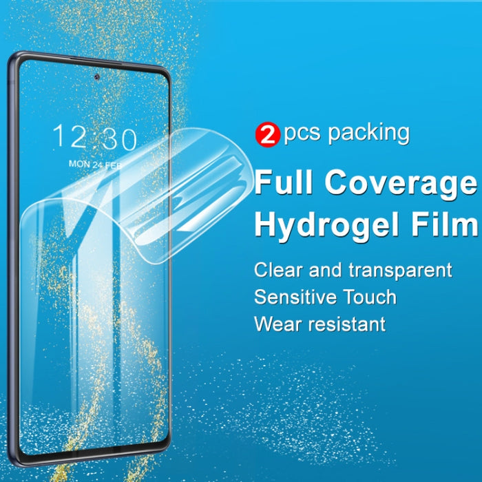 2 PCS IMAK Hydrogel Film III Protector de pantalla de cobertura total