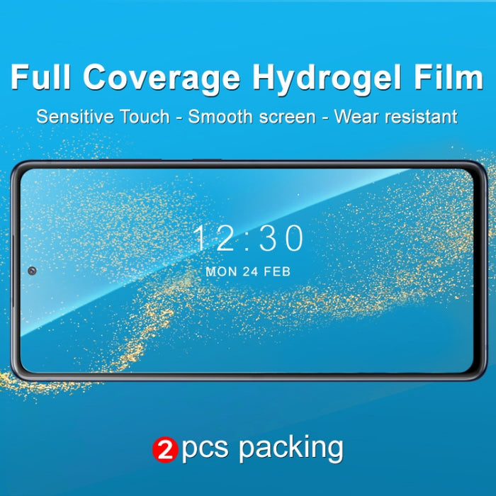 2 PCS IMAK Hydrogel Film III Protector de pantalla de cobertura total