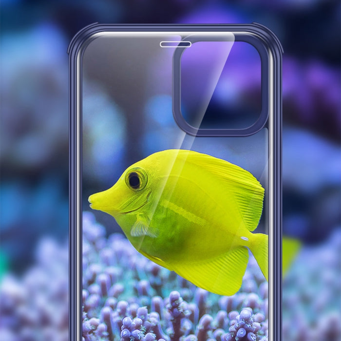 Estuche protector de vidrio de plástico de doble cara, For iPhone 12 mini, For iPhone 12 / 12 Pro, For iPhone 12 Pro Max