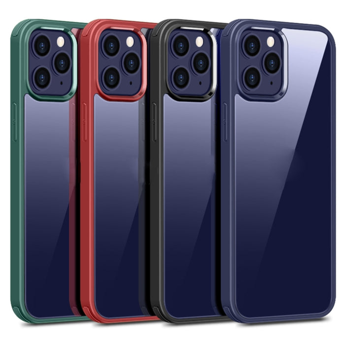 Estuche protector de vidrio de plástico de doble cara, For iPhone 12 mini, For iPhone 12 / 12 Pro, For iPhone 12 Pro Max