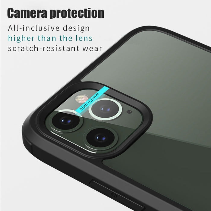 Estuche protector de vidrio de plástico de doble cara