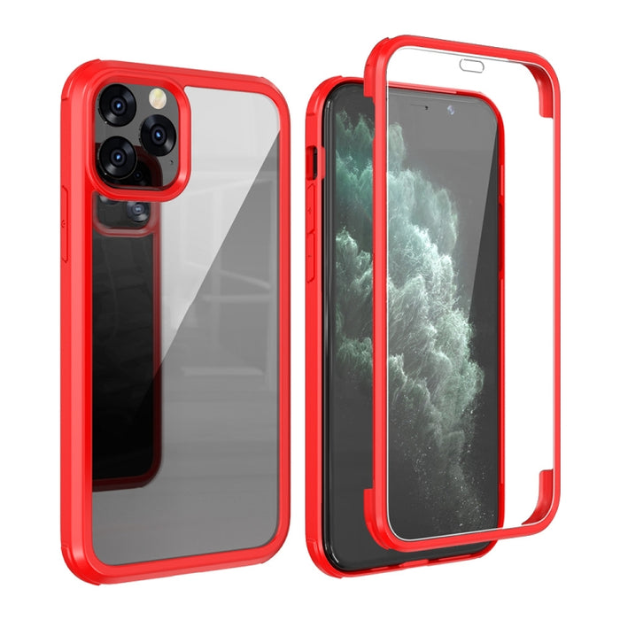 Estuche protector de vidrio de plástico de doble cara