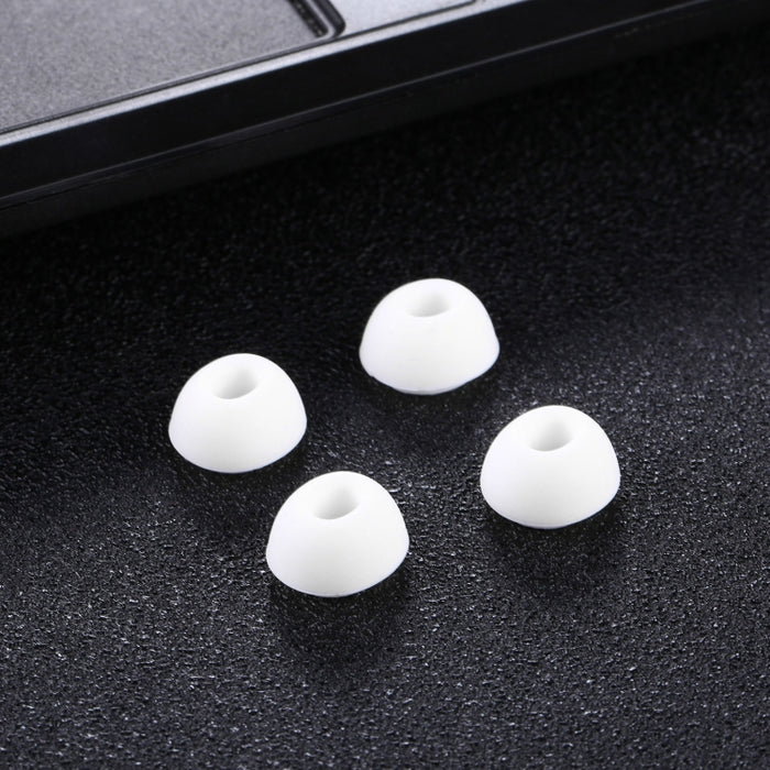 2 pares de tapones para los oídos de silicona suave con red para auriculares AirPods