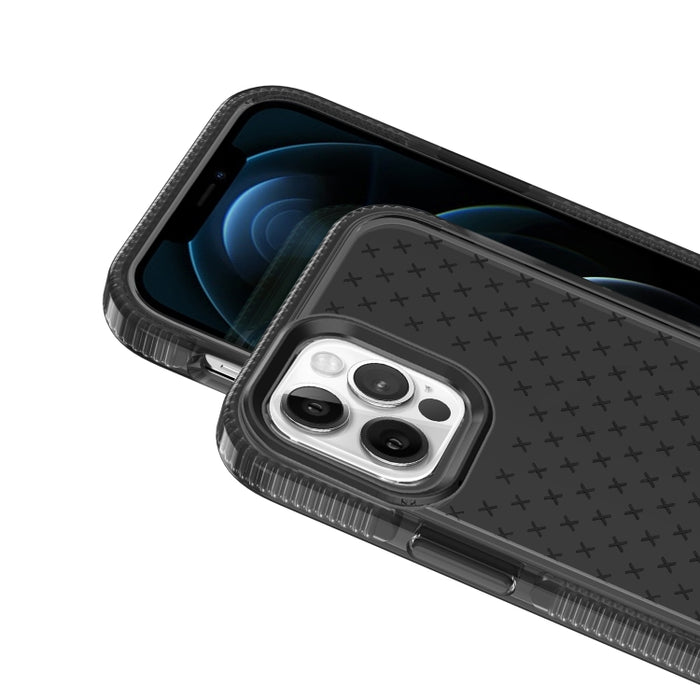 Funda protectora de TPU con textura de rejilla a prueba de golpes