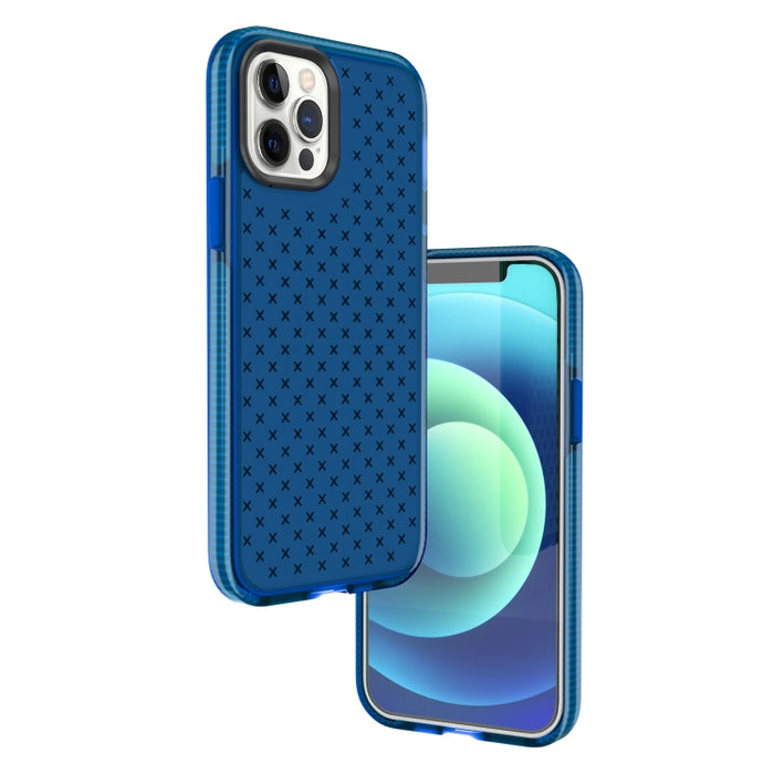 Funda protectora de TPU con textura de rejilla a prueba de golpes
