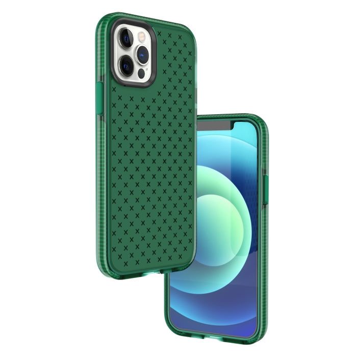 Funda protectora de TPU con textura de rejilla a prueba de golpes