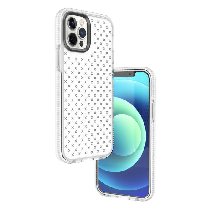 Funda protectora de TPU con textura de rejilla a prueba de golpes